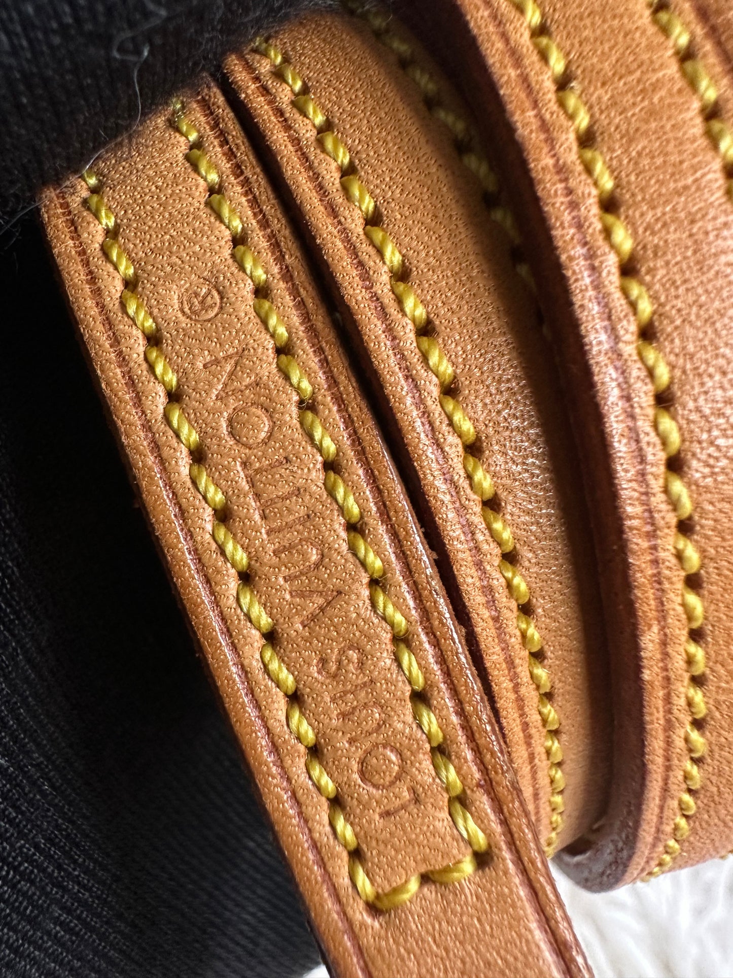 Louis Vuitton Leather Vachetta Strap