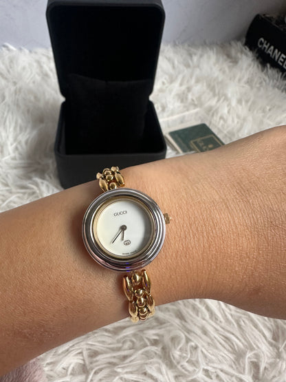 Gucci Vintage Bezel Interchangeable Watch