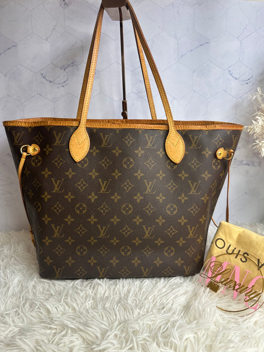 Louis Vuitton Monogram Neverfull MM (NO POUCH)