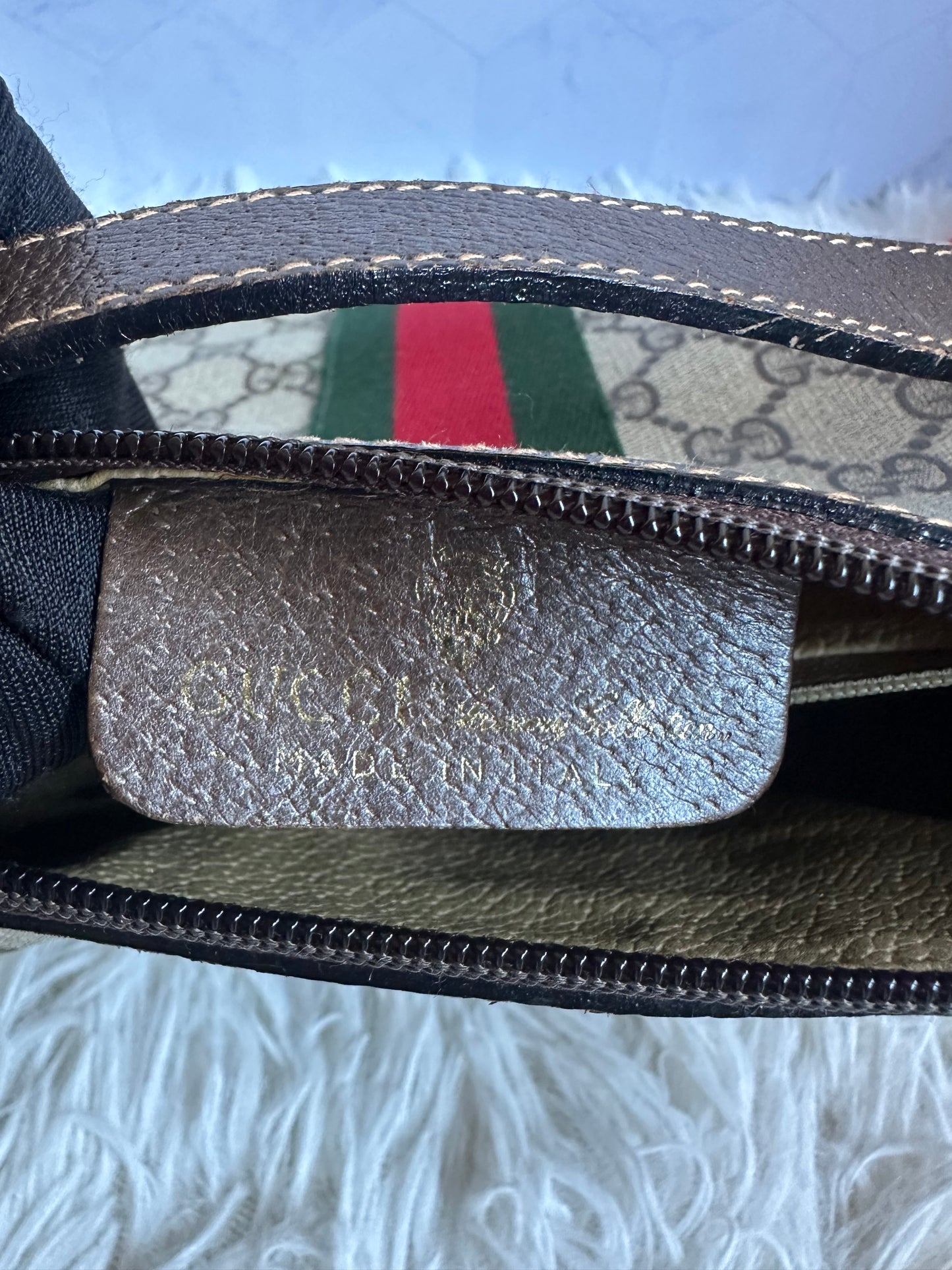 Gucci Vintage Ophidia Half Moon