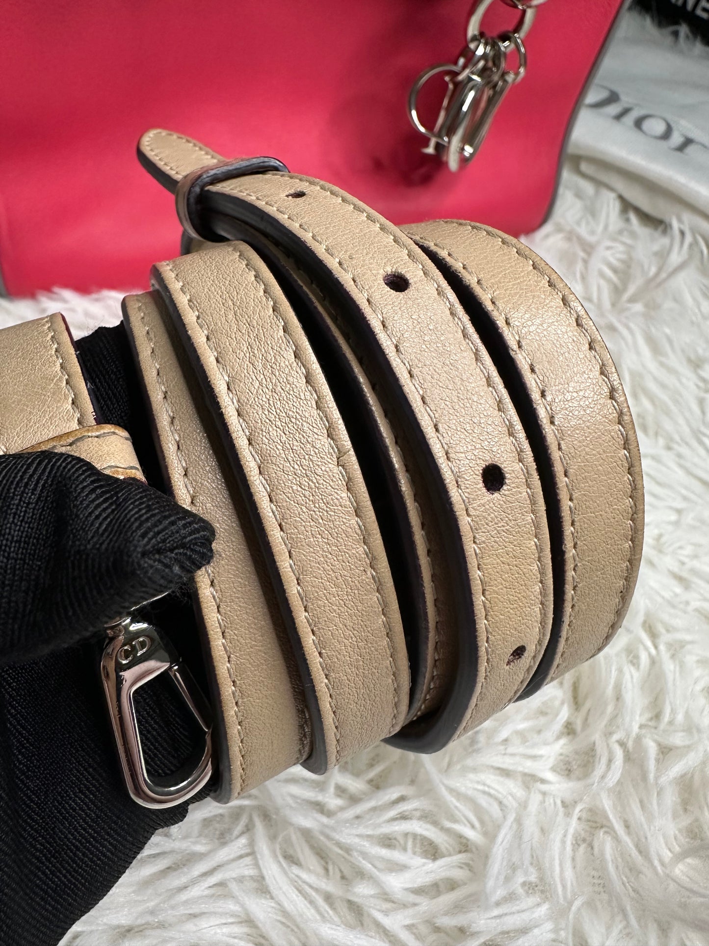 Christian Dior Diorissimo Leather Bag