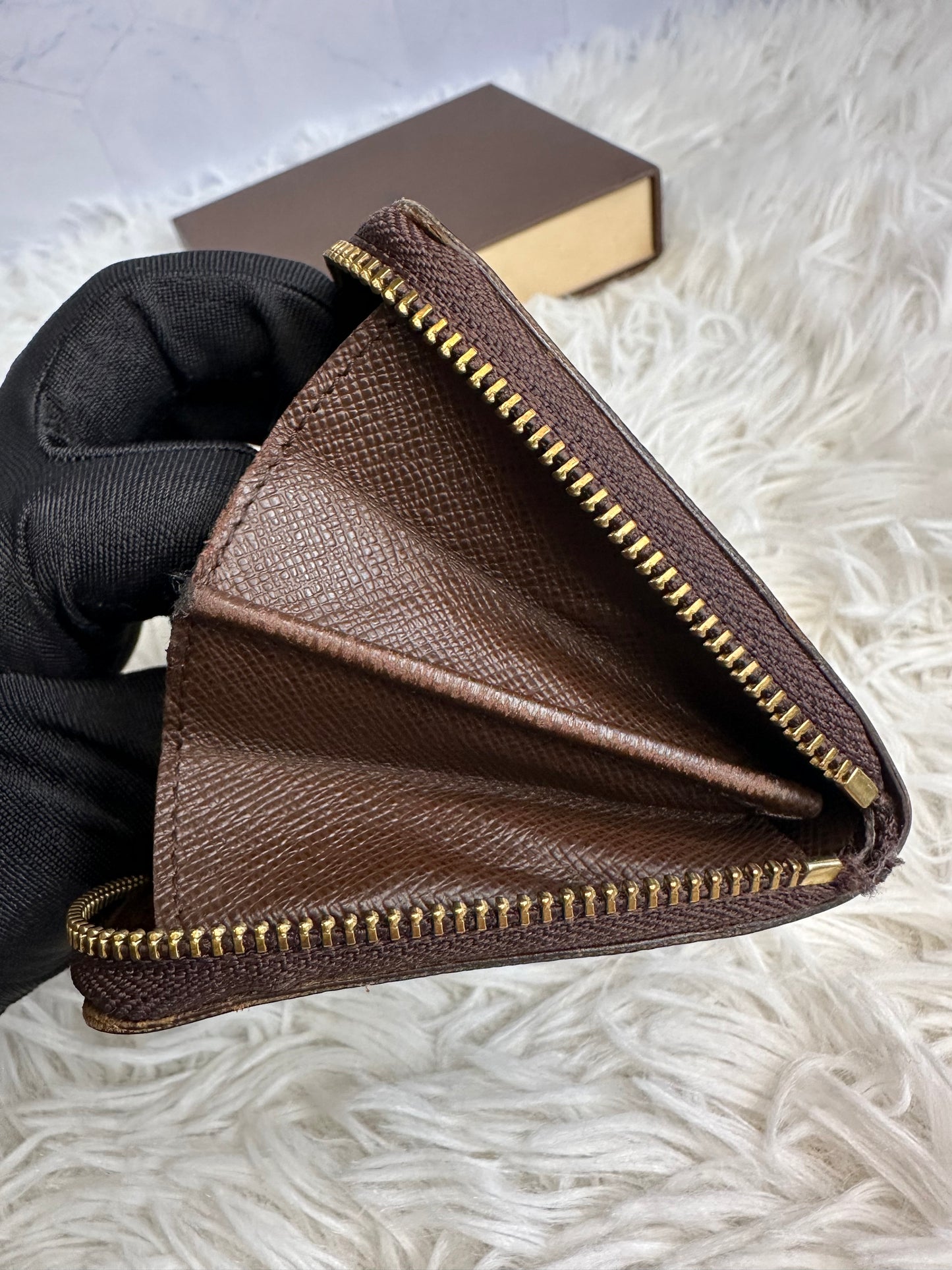 Louis Vuitton Damier Ebene Card Coin Holder