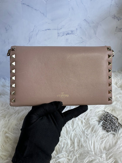 Valentino Garavani Rockstud Chain Wallet