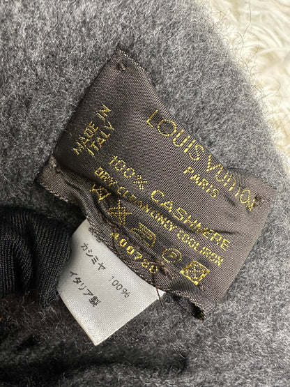 Louis Vuitton Logo Cashmere Scarf