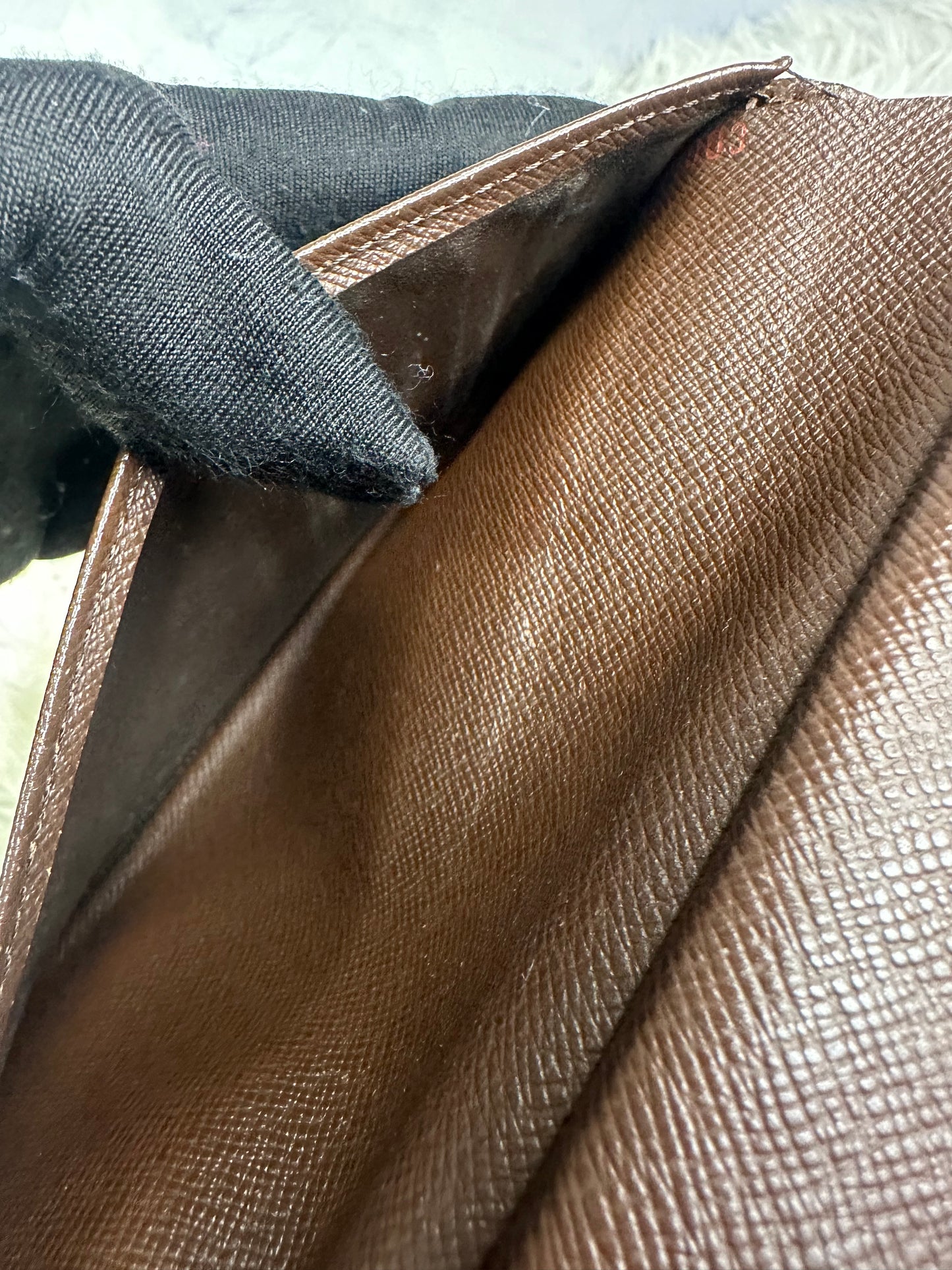 Louis Vuitton Vintage Damier Porte-Tresor Wallet