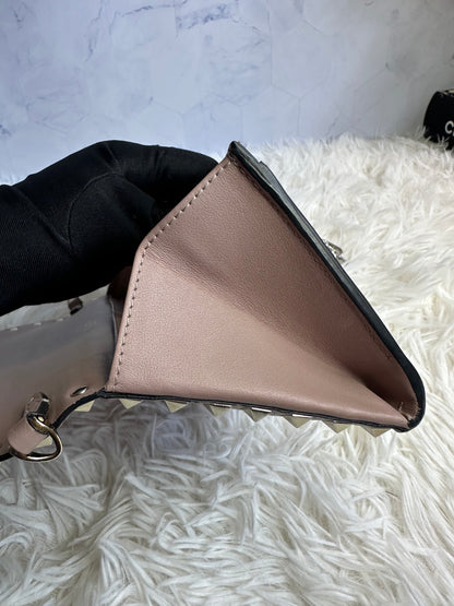 Valentino Garavani Rockstud Chain Wallet