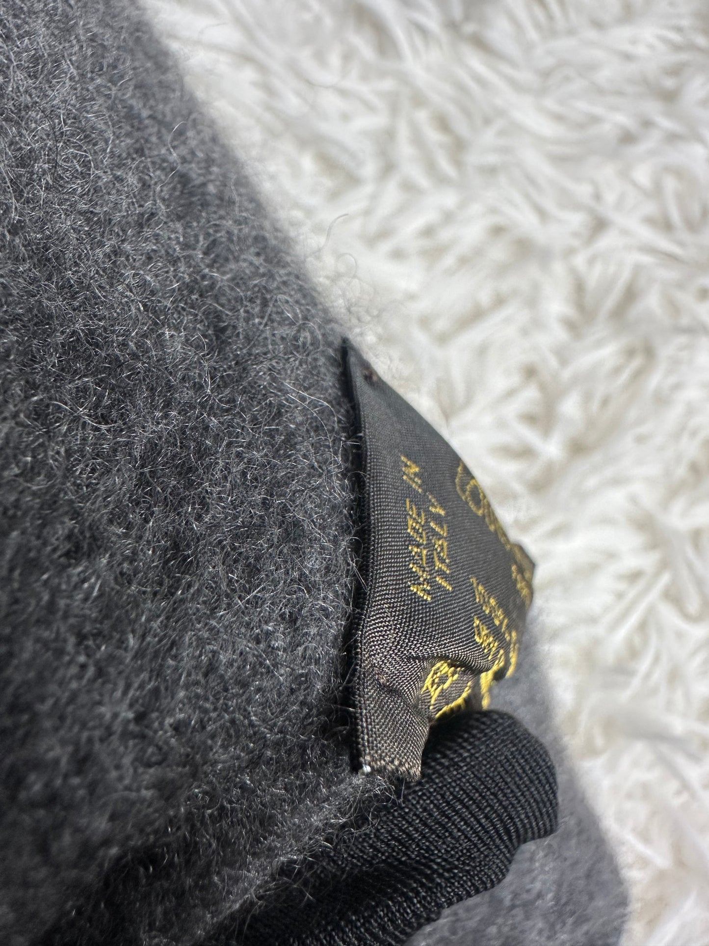 Louis Vuitton Logo Cashmere Scarf