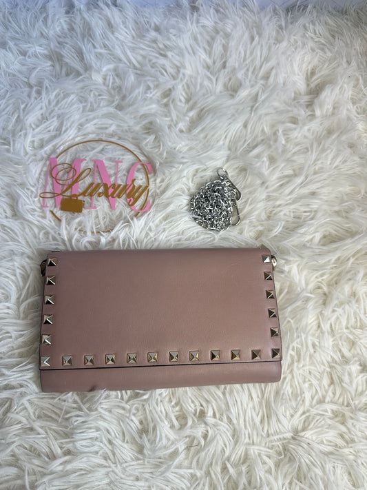 Valentino Garavani Rockstud Chain Wallet
