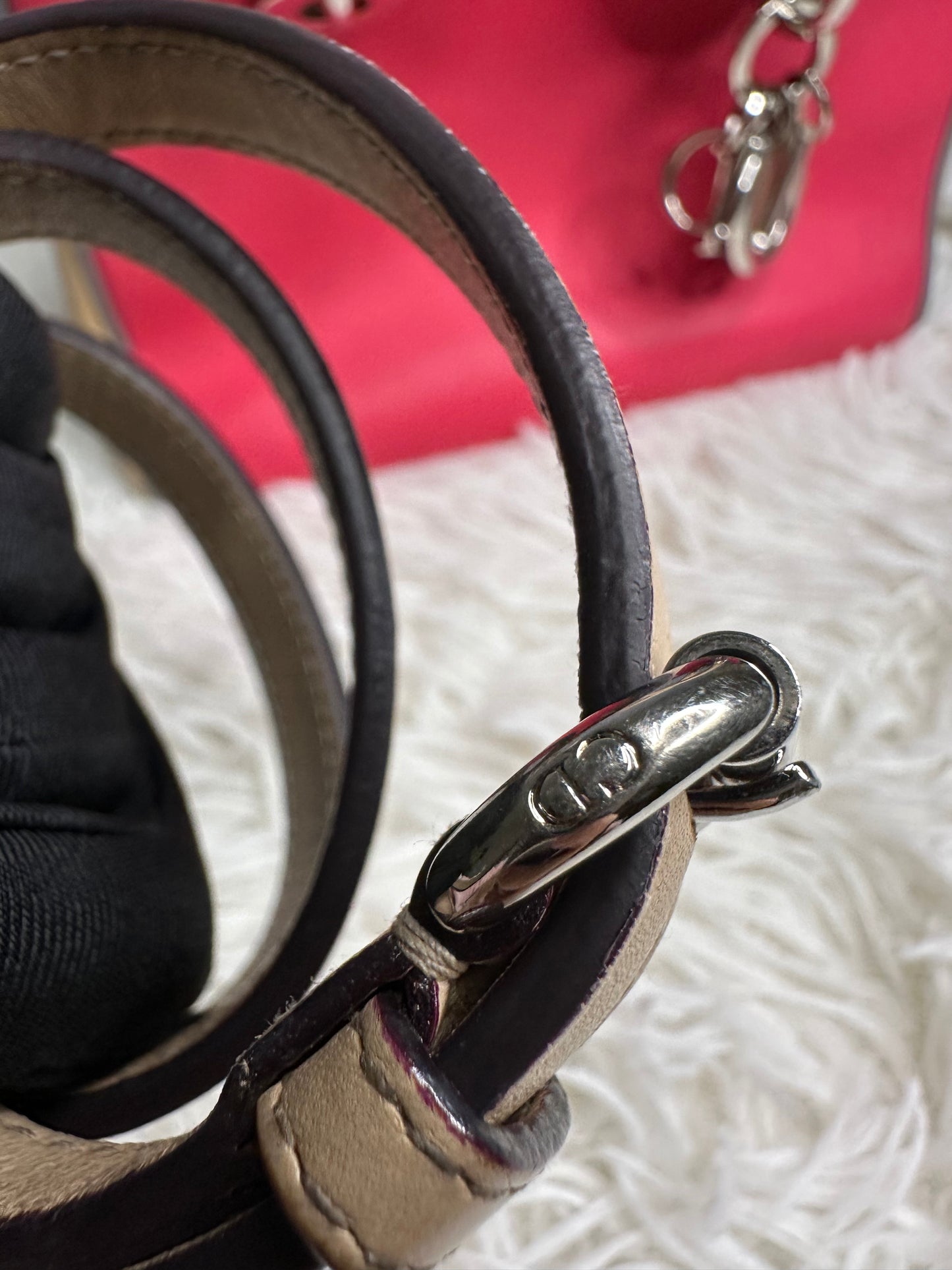 Christian Dior Diorissimo Leather Bag