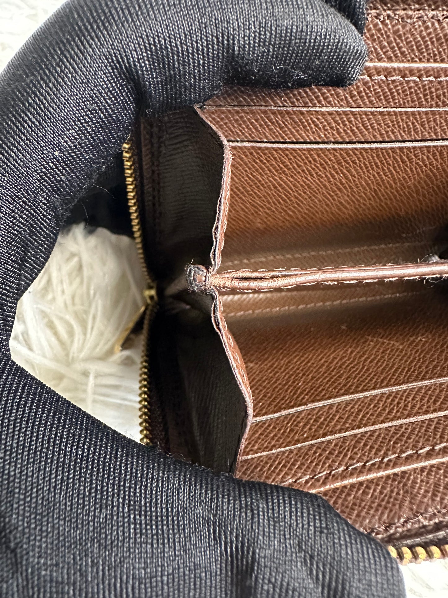 Louis Vuitton Damier Ebene Card Coin Holder