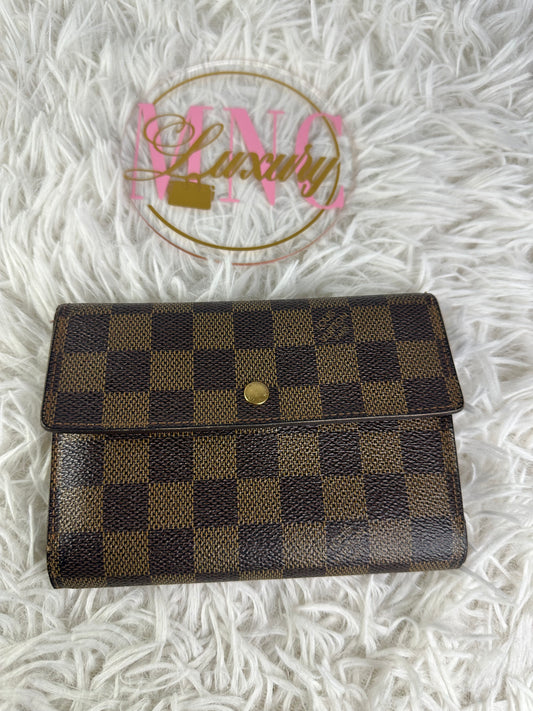 Louis Vuitton Vintage Damier Porte-Tresor Wallet