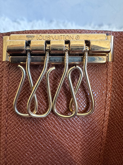 Louis Vuitton Monogram 4 Key Holder