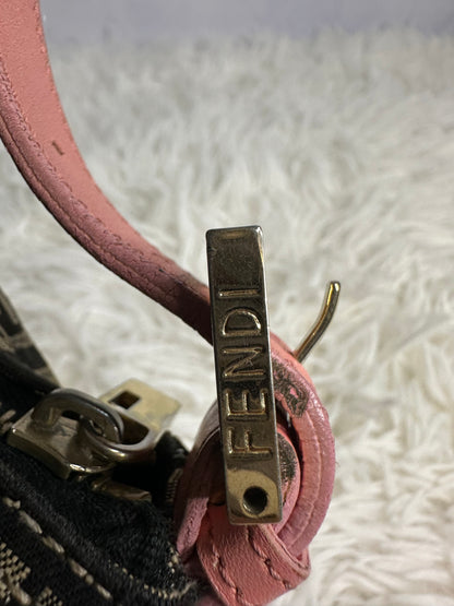 Fendi Vintage Zucca Shoulder Bag