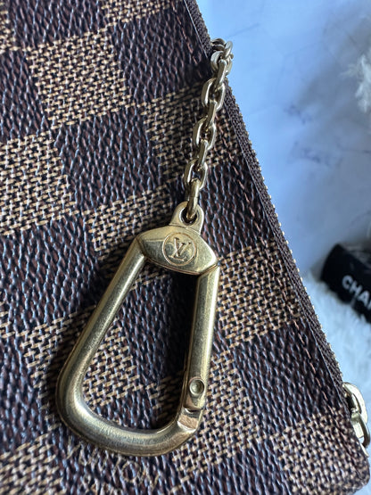 Louis Vuitton Damier Ebene Key Cles