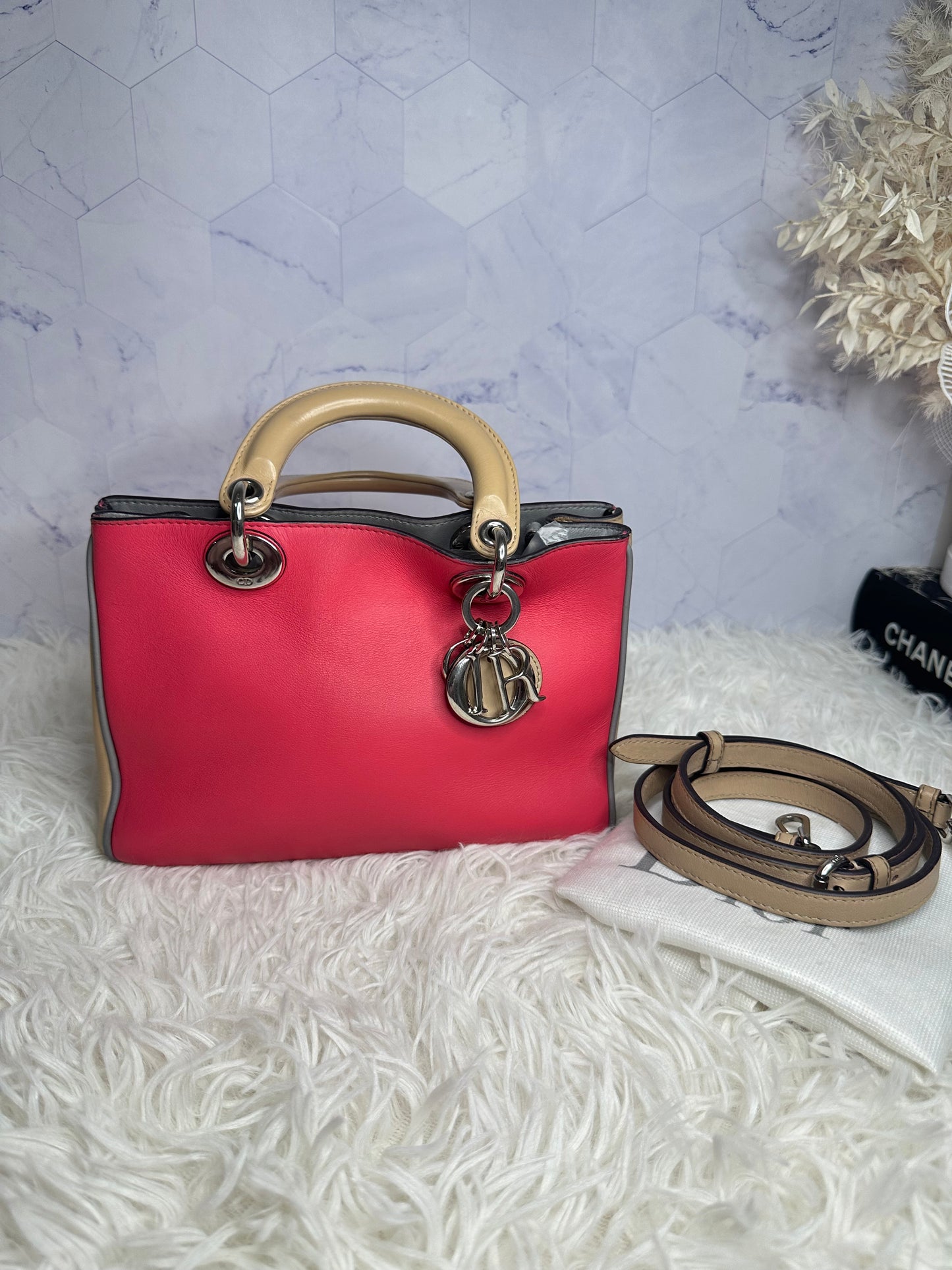 Christian Dior Diorissimo Leather Bag