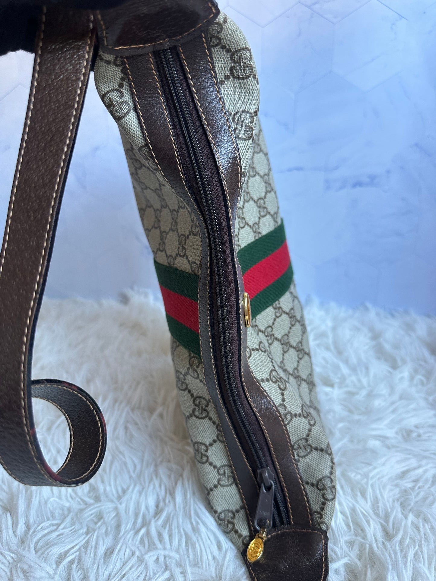 Gucci Vintage Ophidia Half Moon