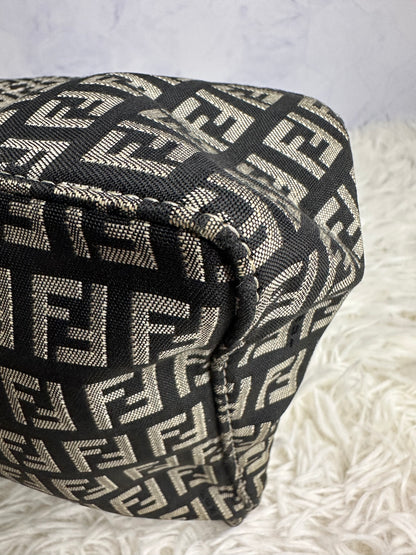 Fendi Vintage Zucca Shoulder Bag