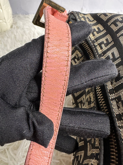 Fendi Vintage Zucca Shoulder Bag