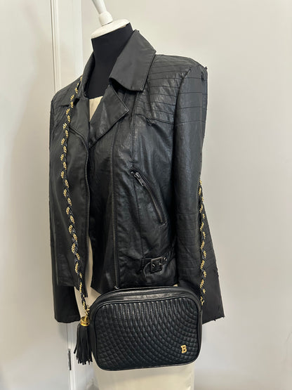 Bally Vintage Leather Crossbody Bag