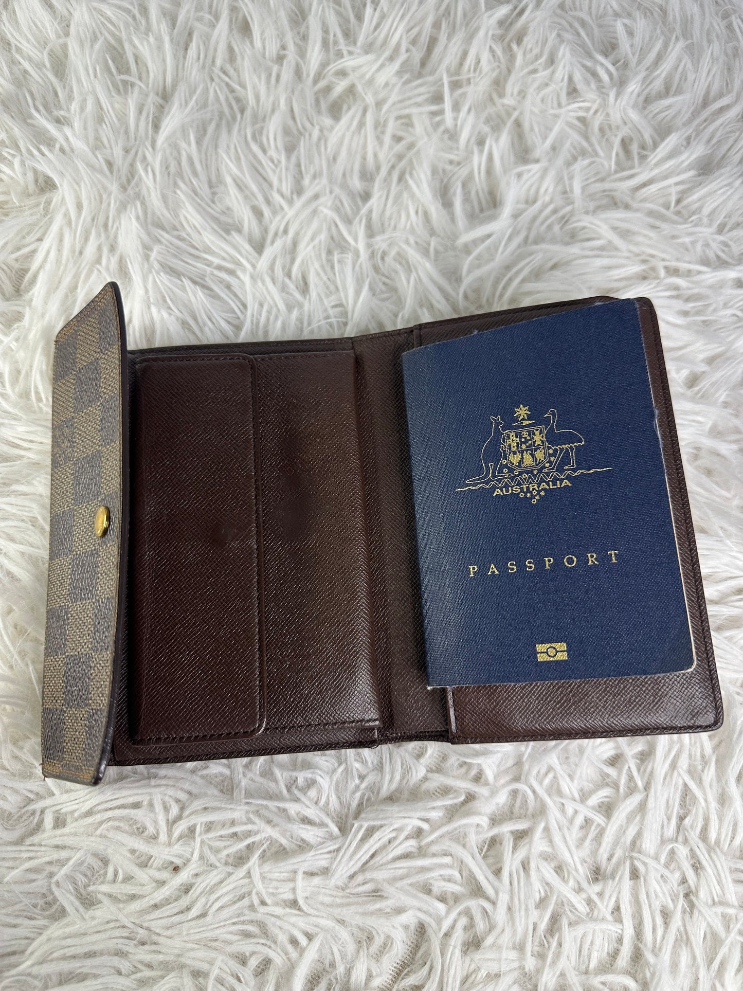 Louis Vuitton Vintage Damier Porte-Tresor Wallet