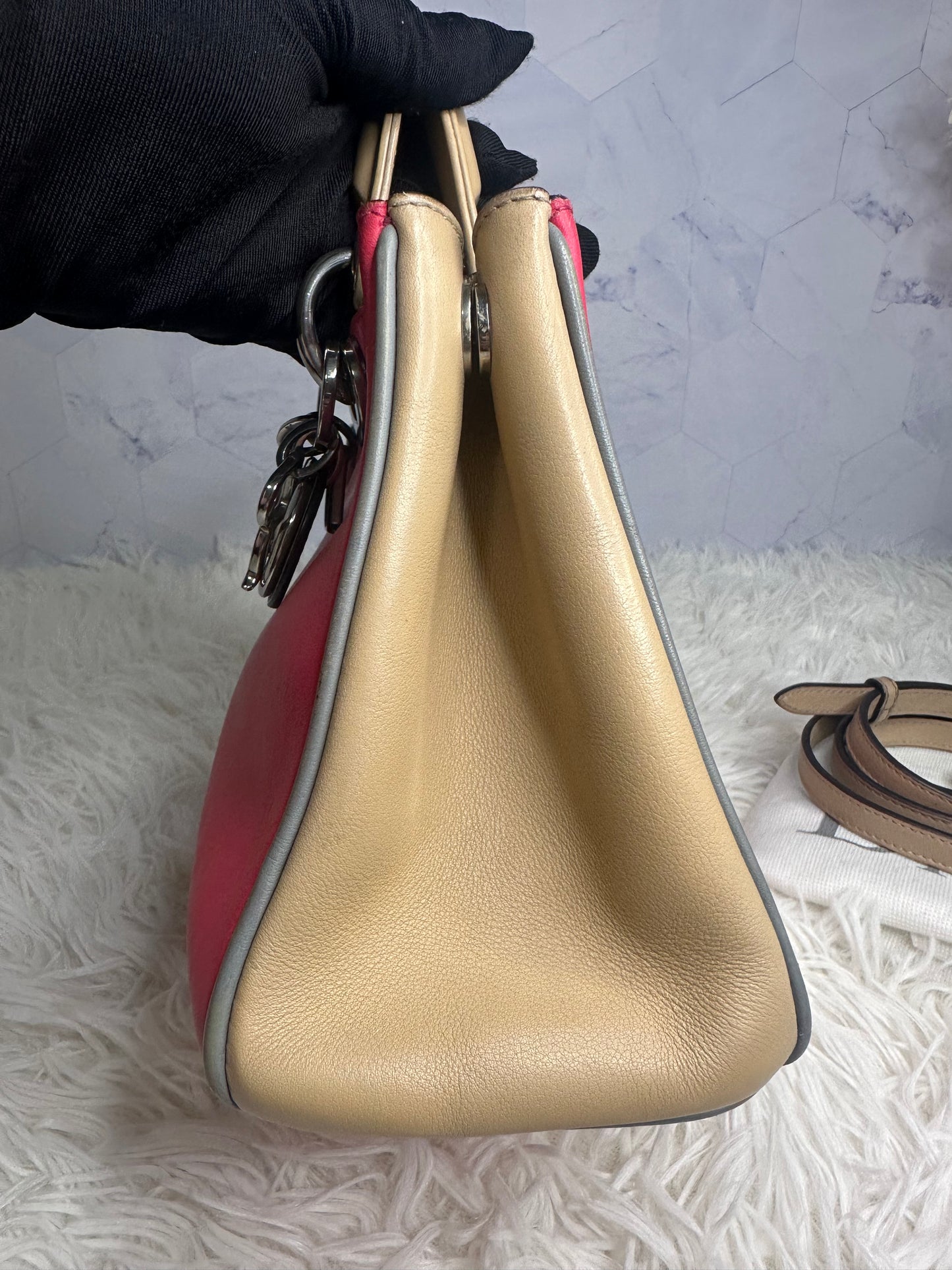 Christian Dior Diorissimo Leather Bag