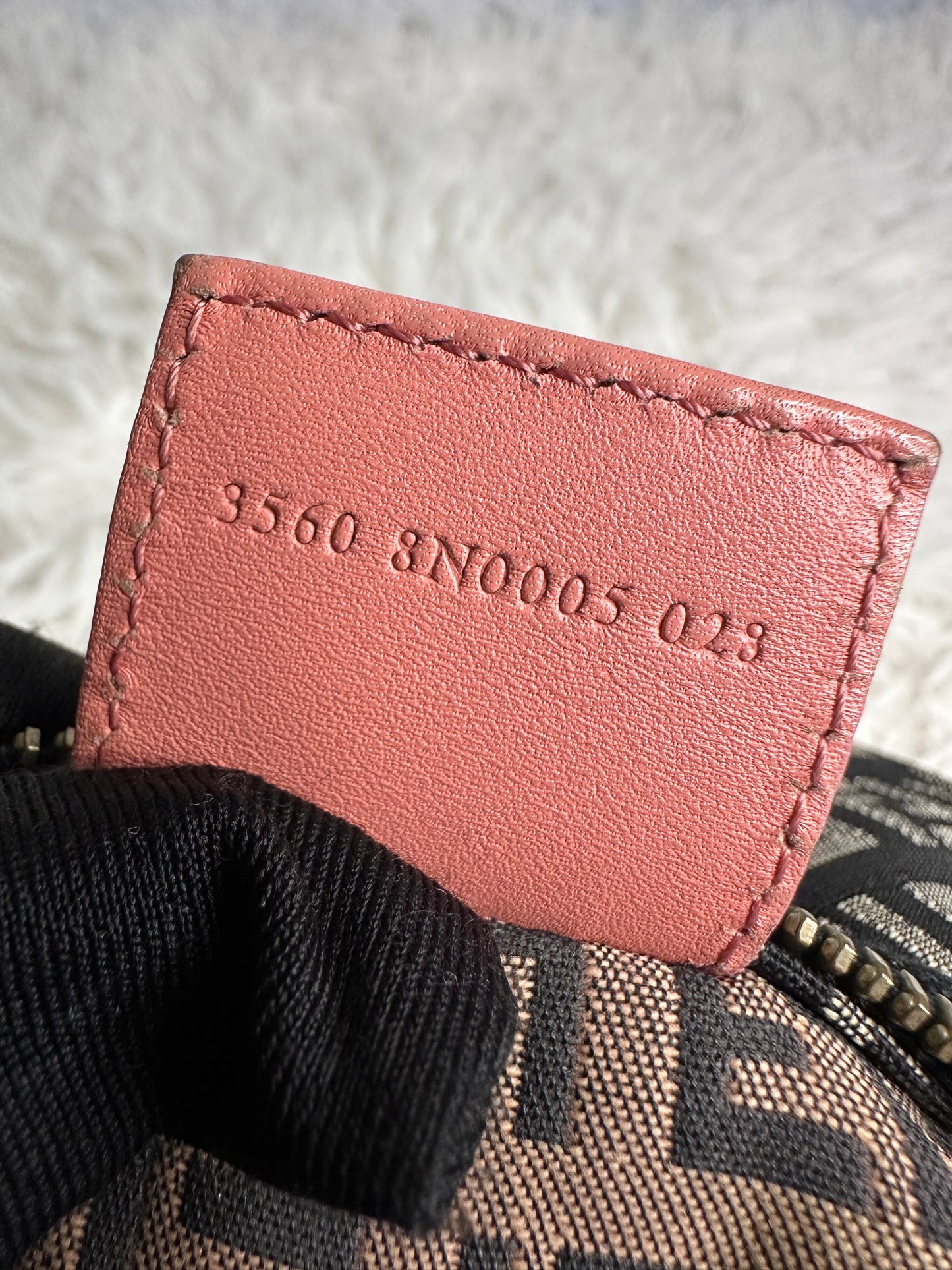 Fendi Vintage Zucca Shoulder Bag