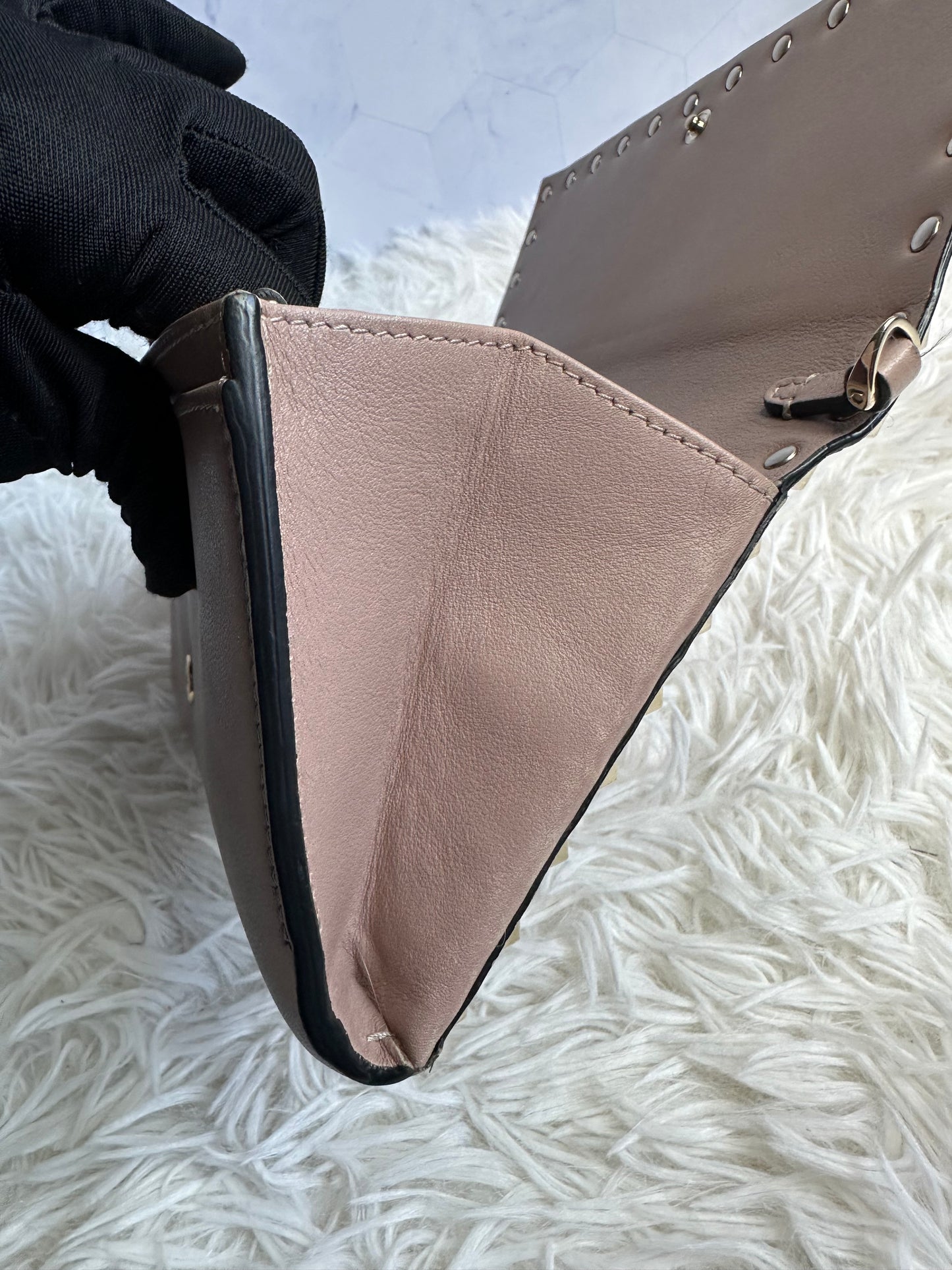 Valentino Garavani Rockstud Chain Wallet