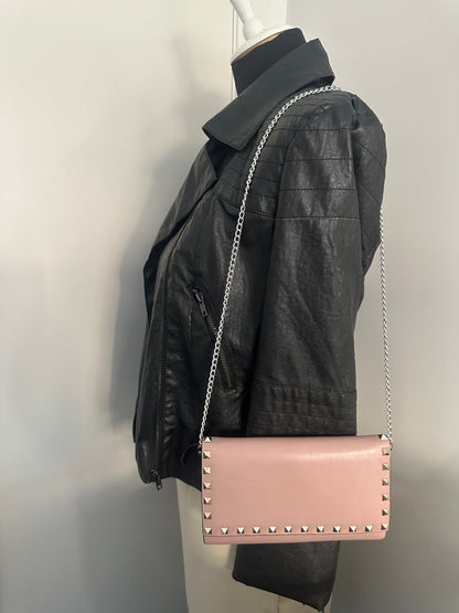 Valentino Garavani Rockstud Chain Wallet