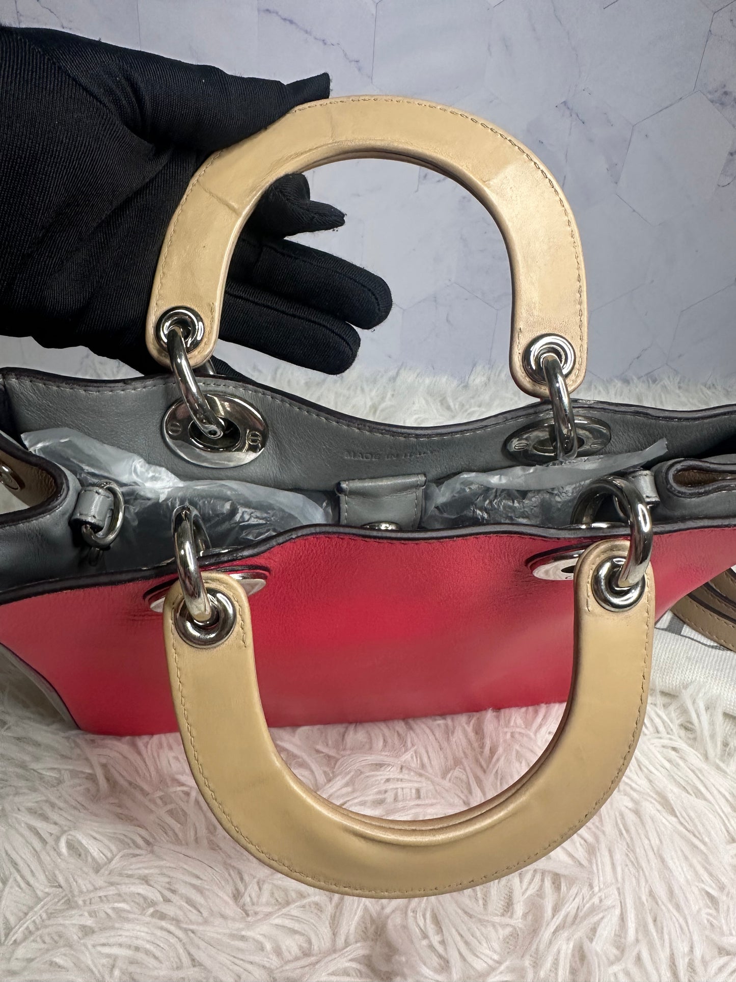 Christian Dior Diorissimo Leather Bag