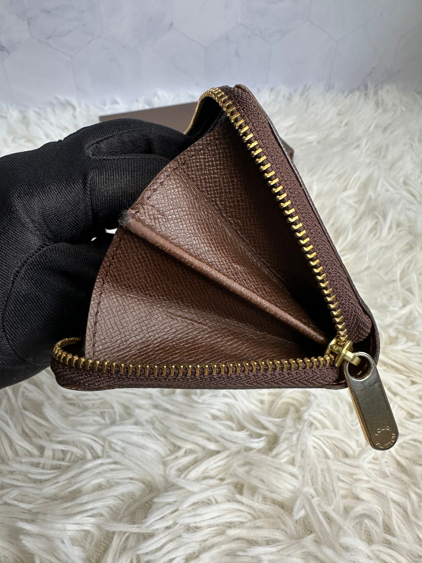 Louis Vuitton Damier Ebene Card Coin Holder