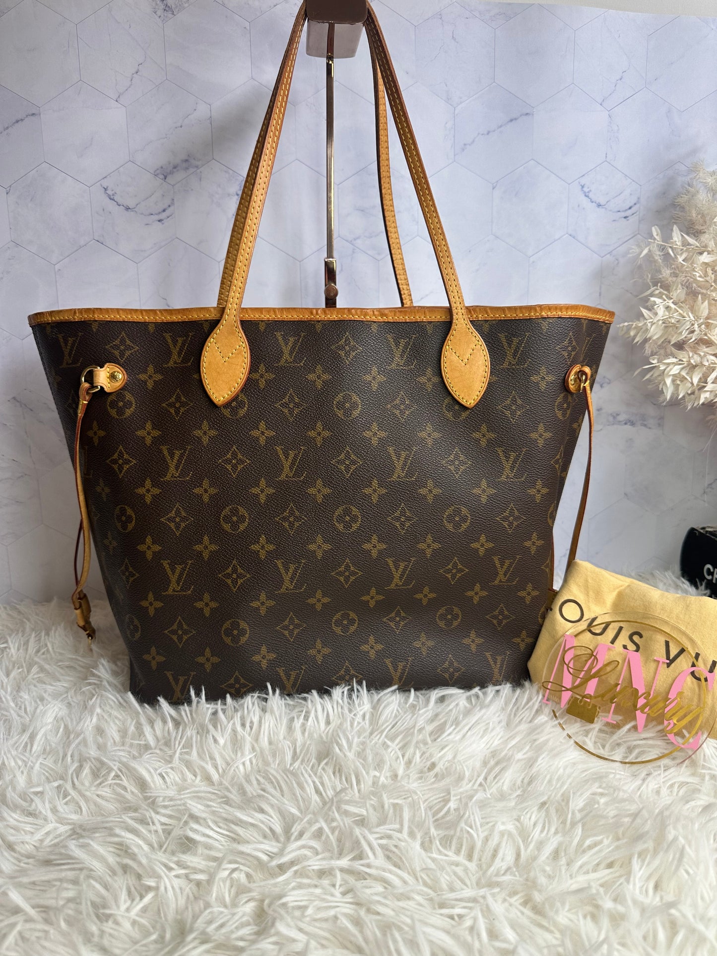 Louis Vuitton Monogram Neverfull MM (NO POUCH)